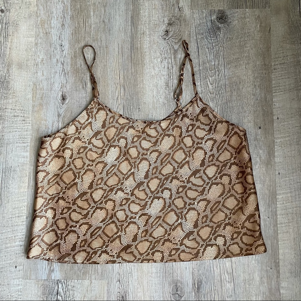 Vintage Morgan Taylor Silk Tank Top